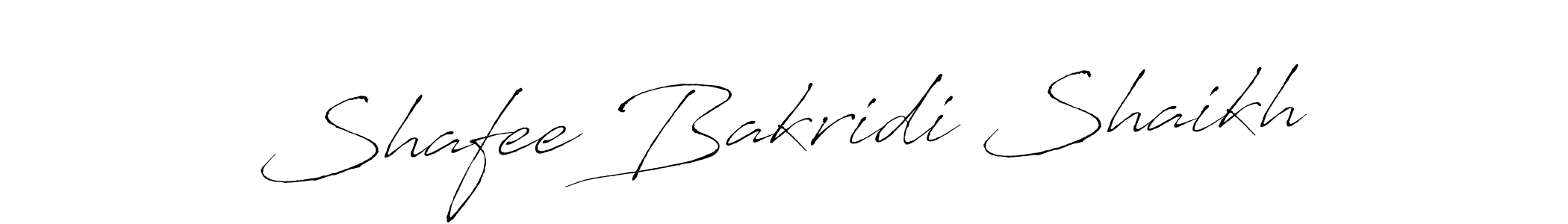 Antro_Vectra is a professional signature style that is perfect for those who want to add a touch of class to their signature. It is also a great choice for those who want to make their signature more unique. Get Shafee Bakridi Shaikh name to fancy signature for free. Shafee Bakridi Shaikh signature style 6 images and pictures png