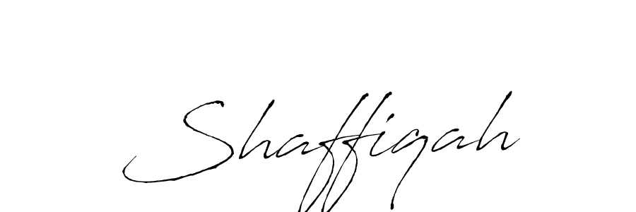 Design your own signature with our free online signature maker. With this signature software, you can create a handwritten (Antro_Vectra) signature for name Shaffiqah. Shaffiqah signature style 6 images and pictures png