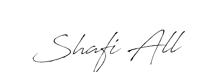 How to make Shafi All signature? Antro_Vectra is a professional autograph style. Create handwritten signature for Shafi All name. Shafi All signature style 6 images and pictures png