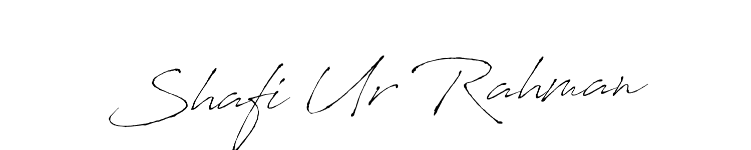 Antro_Vectra is a professional signature style that is perfect for those who want to add a touch of class to their signature. It is also a great choice for those who want to make their signature more unique. Get Shafi Ur Rahman name to fancy signature for free. Shafi Ur Rahman signature style 6 images and pictures png