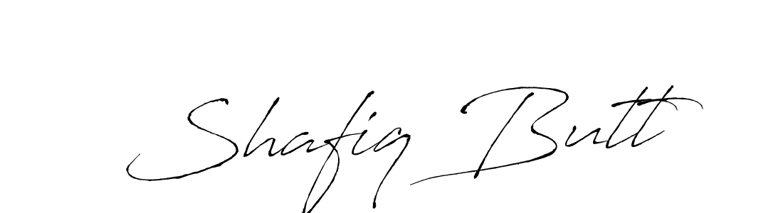 Also we have Shafiq Butt name is the best signature style. Create professional handwritten signature collection using Antro_Vectra autograph style. Shafiq Butt signature style 6 images and pictures png