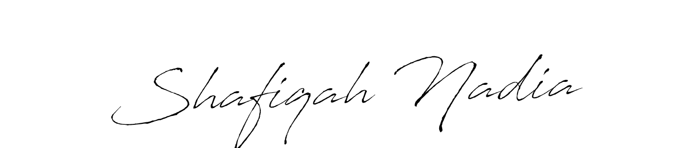 It looks lik you need a new signature style for name Shafiqah Nadia. Design unique handwritten (Antro_Vectra) signature with our free signature maker in just a few clicks. Shafiqah Nadia signature style 6 images and pictures png