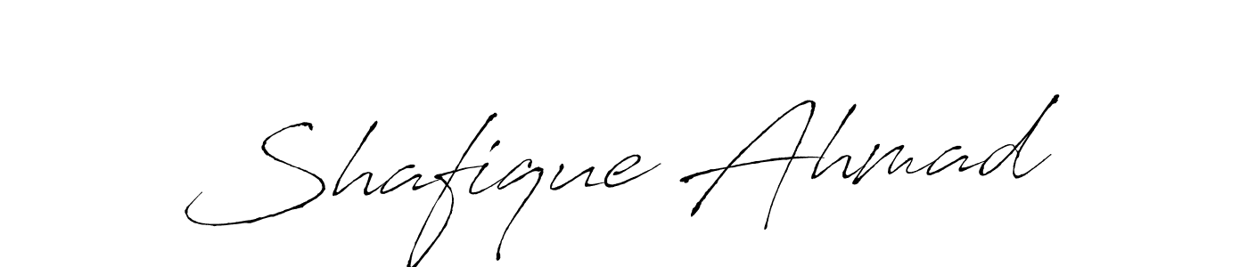 How to make Shafique Ahmad signature? Antro_Vectra is a professional autograph style. Create handwritten signature for Shafique Ahmad name. Shafique Ahmad signature style 6 images and pictures png