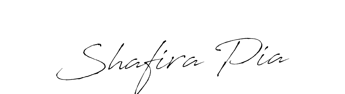 You should practise on your own different ways (Antro_Vectra) to write your name (Shafira Pia) in signature. don't let someone else do it for you. Shafira Pia signature style 6 images and pictures png