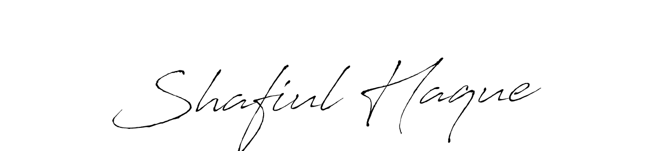 Shafiul Haque stylish signature style. Best Handwritten Sign (Antro_Vectra) for my name. Handwritten Signature Collection Ideas for my name Shafiul Haque. Shafiul Haque signature style 6 images and pictures png