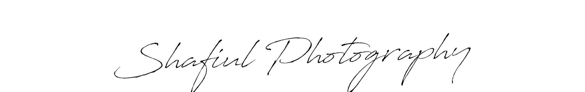 Shafiul Photography stylish signature style. Best Handwritten Sign (Antro_Vectra) for my name. Handwritten Signature Collection Ideas for my name Shafiul Photography. Shafiul Photography signature style 6 images and pictures png