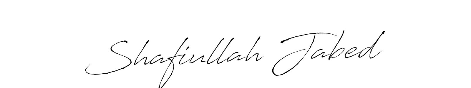 Make a beautiful signature design for name Shafiullah Jabed. Use this online signature maker to create a handwritten signature for free. Shafiullah Jabed signature style 6 images and pictures png