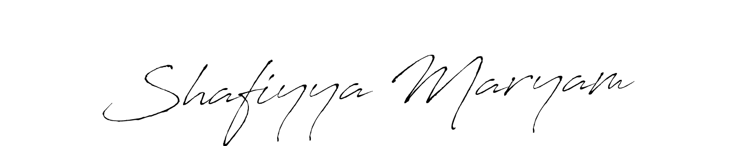 Make a beautiful signature design for name Shafiyya Maryam. Use this online signature maker to create a handwritten signature for free. Shafiyya Maryam signature style 6 images and pictures png