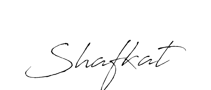Shafkat stylish signature style. Best Handwritten Sign (Antro_Vectra) for my name. Handwritten Signature Collection Ideas for my name Shafkat. Shafkat signature style 6 images and pictures png