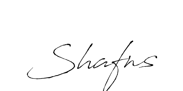 You can use this online signature creator to create a handwritten signature for the name Shafns. This is the best online autograph maker. Shafns signature style 6 images and pictures png
