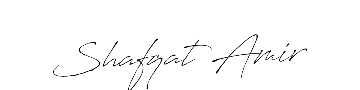 You should practise on your own different ways (Antro_Vectra) to write your name (Shafqat Amir) in signature. don't let someone else do it for you. Shafqat Amir signature style 6 images and pictures png