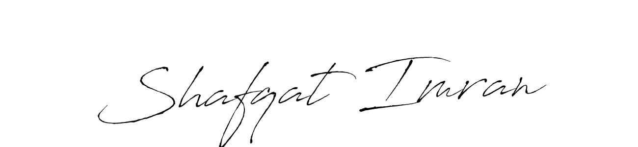 How to make Shafqat Imran signature? Antro_Vectra is a professional autograph style. Create handwritten signature for Shafqat Imran name. Shafqat Imran signature style 6 images and pictures png
