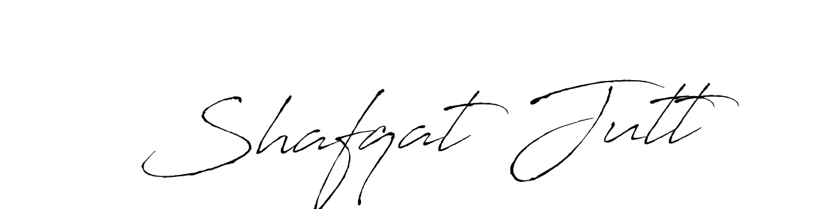 How to make Shafqat Jutt signature? Antro_Vectra is a professional autograph style. Create handwritten signature for Shafqat Jutt name. Shafqat Jutt signature style 6 images and pictures png
