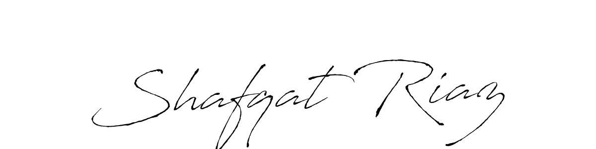 Design your own signature with our free online signature maker. With this signature software, you can create a handwritten (Antro_Vectra) signature for name Shafqat Riaz. Shafqat Riaz signature style 6 images and pictures png