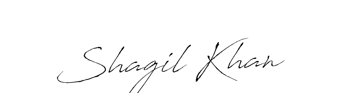 The best way (Antro_Vectra) to make a short signature is to pick only two or three words in your name. The name Shagil Khan include a total of six letters. For converting this name. Shagil Khan signature style 6 images and pictures png