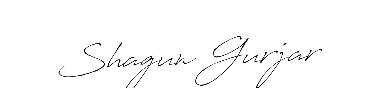 You should practise on your own different ways (Antro_Vectra) to write your name (Shagun Gurjar) in signature. don't let someone else do it for you. Shagun Gurjar signature style 6 images and pictures png