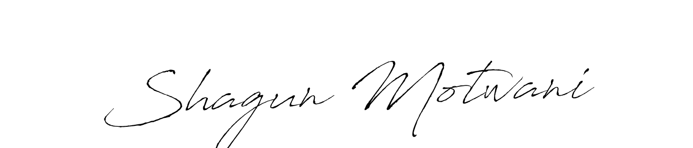 Use a signature maker to create a handwritten signature online. With this signature software, you can design (Antro_Vectra) your own signature for name Shagun Motwani. Shagun Motwani signature style 6 images and pictures png