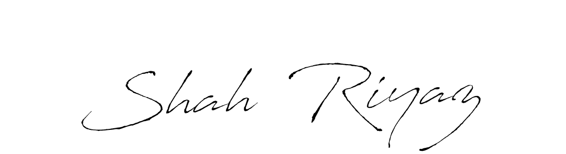 How to make Shah  Riyaz signature? Antro_Vectra is a professional autograph style. Create handwritten signature for Shah  Riyaz name. Shah  Riyaz signature style 6 images and pictures png