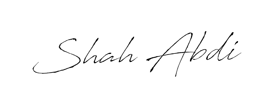 Also You can easily find your signature by using the search form. We will create Shah Abdi name handwritten signature images for you free of cost using Antro_Vectra sign style. Shah Abdi signature style 6 images and pictures png