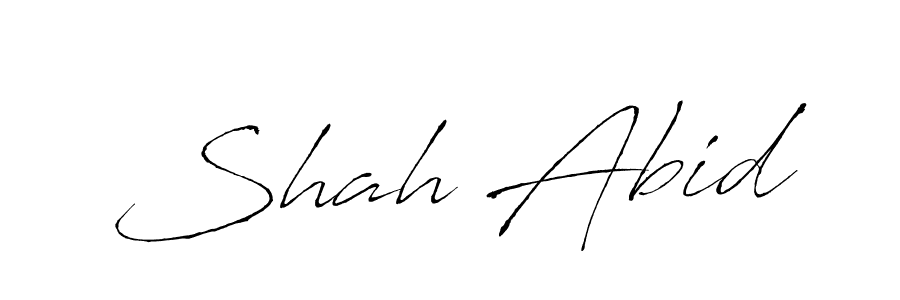 Once you've used our free online signature maker to create your best signature Antro_Vectra style, it's time to enjoy all of the benefits that Shah Abid name signing documents. Shah Abid signature style 6 images and pictures png