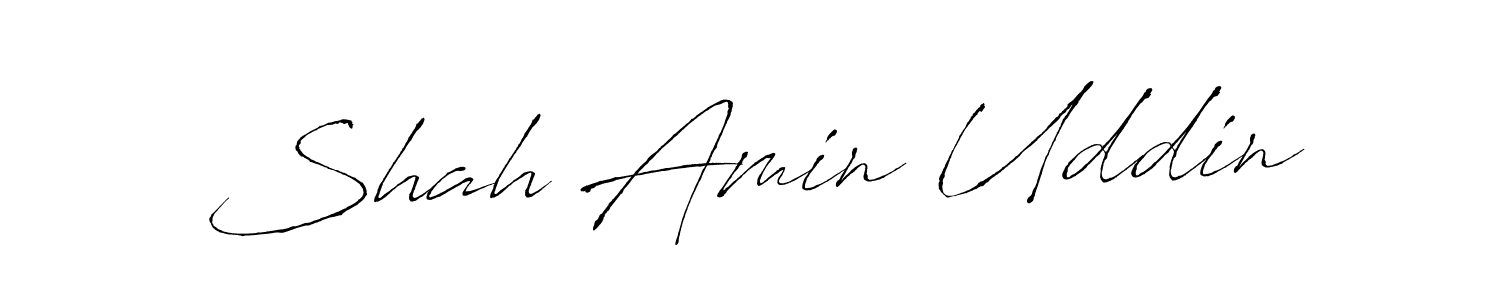 Also we have Shah Amin Uddin name is the best signature style. Create professional handwritten signature collection using Antro_Vectra autograph style. Shah Amin Uddin signature style 6 images and pictures png