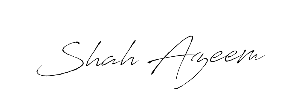 It looks lik you need a new signature style for name Shah Azeem. Design unique handwritten (Antro_Vectra) signature with our free signature maker in just a few clicks. Shah Azeem signature style 6 images and pictures png