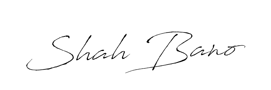 Shah Bano stylish signature style. Best Handwritten Sign (Antro_Vectra) for my name. Handwritten Signature Collection Ideas for my name Shah Bano. Shah Bano signature style 6 images and pictures png