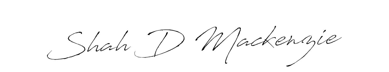 Antro_Vectra is a professional signature style that is perfect for those who want to add a touch of class to their signature. It is also a great choice for those who want to make their signature more unique. Get Shah D Mackenzie name to fancy signature for free. Shah D Mackenzie signature style 6 images and pictures png