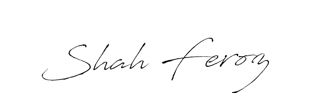 Also we have Shah Feroz name is the best signature style. Create professional handwritten signature collection using Antro_Vectra autograph style. Shah Feroz signature style 6 images and pictures png