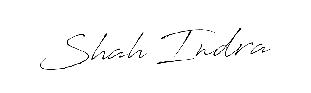 How to make Shah Indra signature? Antro_Vectra is a professional autograph style. Create handwritten signature for Shah Indra name. Shah Indra signature style 6 images and pictures png