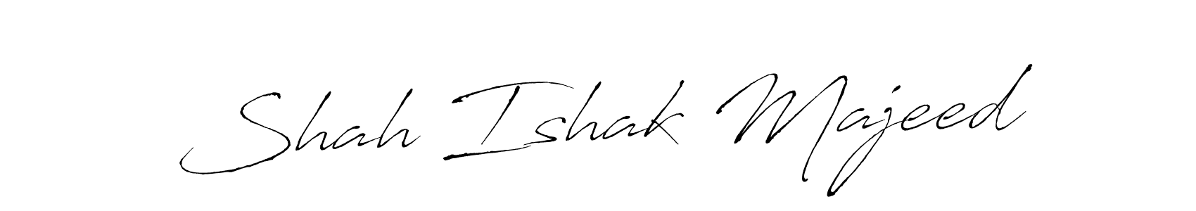 Use a signature maker to create a handwritten signature online. With this signature software, you can design (Antro_Vectra) your own signature for name Shah Ishak Majeed. Shah Ishak Majeed signature style 6 images and pictures png