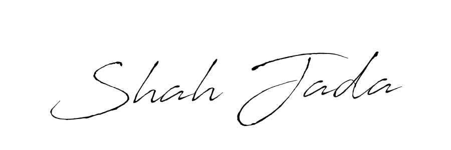 The best way (Antro_Vectra) to make a short signature is to pick only two or three words in your name. The name Shah Jada include a total of six letters. For converting this name. Shah Jada signature style 6 images and pictures png