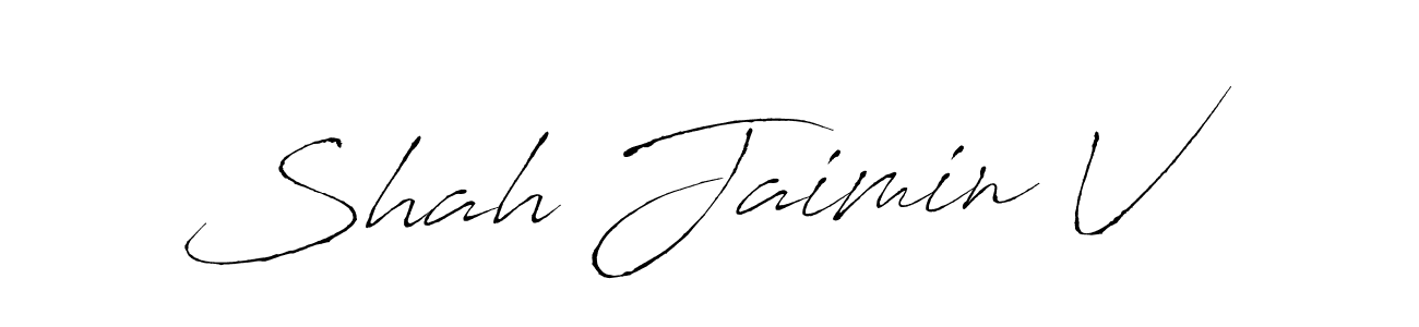 The best way (Antro_Vectra) to make a short signature is to pick only two or three words in your name. The name Shah Jaimin V include a total of six letters. For converting this name. Shah Jaimin V signature style 6 images and pictures png