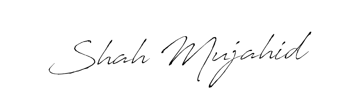 Make a beautiful signature design for name Shah Mujahid. Use this online signature maker to create a handwritten signature for free. Shah Mujahid signature style 6 images and pictures png