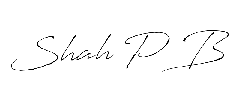 Similarly Antro_Vectra is the best handwritten signature design. Signature creator online .You can use it as an online autograph creator for name Shah P B. Shah P B signature style 6 images and pictures png