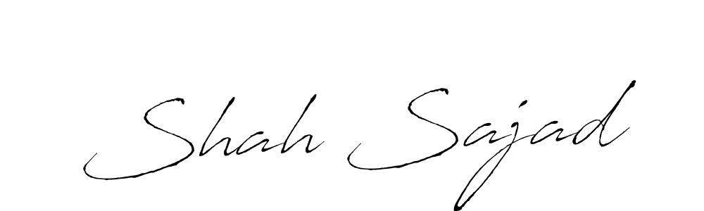 if you are searching for the best signature style for your name Shah Sajad. so please give up your signature search. here we have designed multiple signature styles  using Antro_Vectra. Shah Sajad signature style 6 images and pictures png
