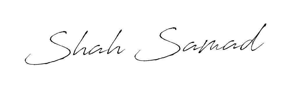 How to make Shah Samad name signature. Use Antro_Vectra style for creating short signs online. This is the latest handwritten sign. Shah Samad signature style 6 images and pictures png