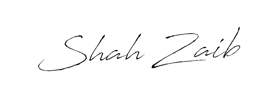 Design your own signature with our free online signature maker. With this signature software, you can create a handwritten (Antro_Vectra) signature for name Shah Zaib. Shah Zaib signature style 6 images and pictures png