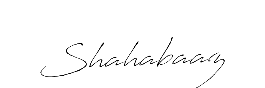 How to make Shahabaaz name signature. Use Antro_Vectra style for creating short signs online. This is the latest handwritten sign. Shahabaaz signature style 6 images and pictures png