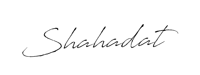 Shahadat stylish signature style. Best Handwritten Sign (Antro_Vectra) for my name. Handwritten Signature Collection Ideas for my name Shahadat. Shahadat signature style 6 images and pictures png