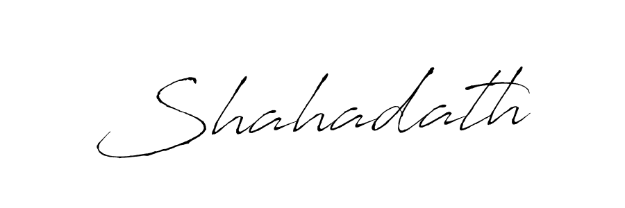 Make a beautiful signature design for name Shahadath. Use this online signature maker to create a handwritten signature for free. Shahadath signature style 6 images and pictures png