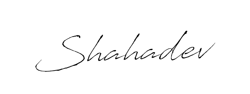 How to make Shahadev signature? Antro_Vectra is a professional autograph style. Create handwritten signature for Shahadev name. Shahadev signature style 6 images and pictures png