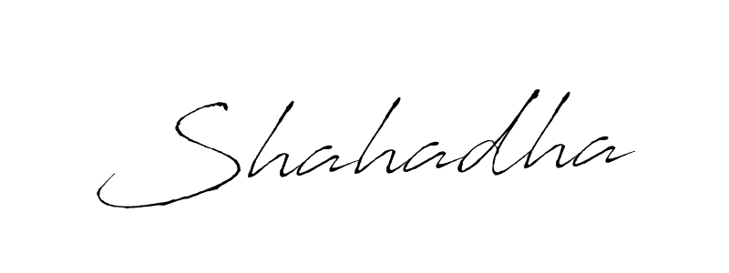 Shahadha stylish signature style. Best Handwritten Sign (Antro_Vectra) for my name. Handwritten Signature Collection Ideas for my name Shahadha. Shahadha signature style 6 images and pictures png