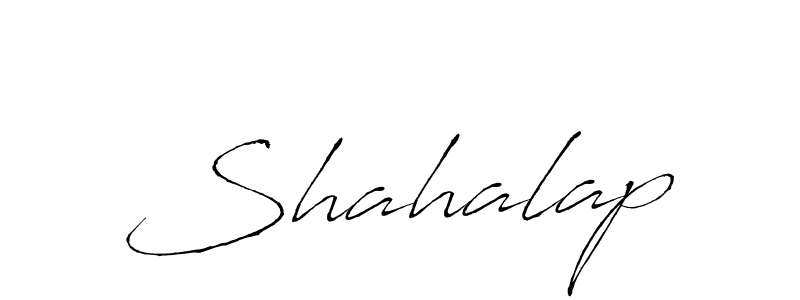 Make a beautiful signature design for name Shahalap. With this signature (Antro_Vectra) style, you can create a handwritten signature for free. Shahalap signature style 6 images and pictures png