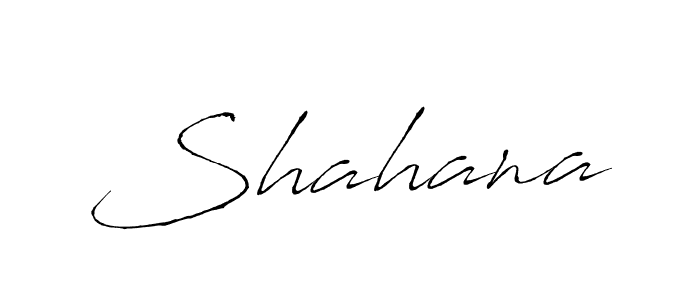How to make Shahana name signature. Use Antro_Vectra style for creating short signs online. This is the latest handwritten sign. Shahana signature style 6 images and pictures png