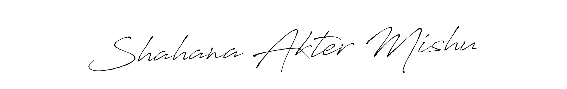 Make a beautiful signature design for name Shahana Akter Mishu. Use this online signature maker to create a handwritten signature for free. Shahana Akter Mishu signature style 6 images and pictures png