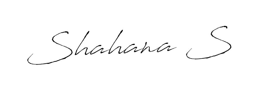 Best and Professional Signature Style for Shahana S. Antro_Vectra Best Signature Style Collection. Shahana S signature style 6 images and pictures png