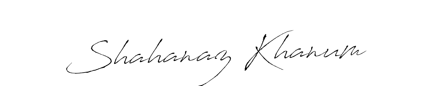 Make a beautiful signature design for name Shahanaz Khanum. Use this online signature maker to create a handwritten signature for free. Shahanaz Khanum signature style 6 images and pictures png