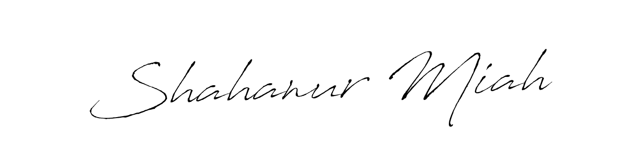 Use a signature maker to create a handwritten signature online. With this signature software, you can design (Antro_Vectra) your own signature for name Shahanur Miah. Shahanur Miah signature style 6 images and pictures png