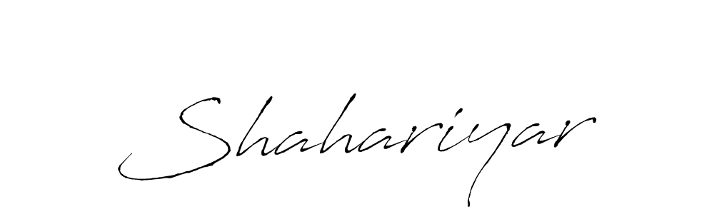 How to make Shahariyar signature? Antro_Vectra is a professional autograph style. Create handwritten signature for Shahariyar name. Shahariyar signature style 6 images and pictures png